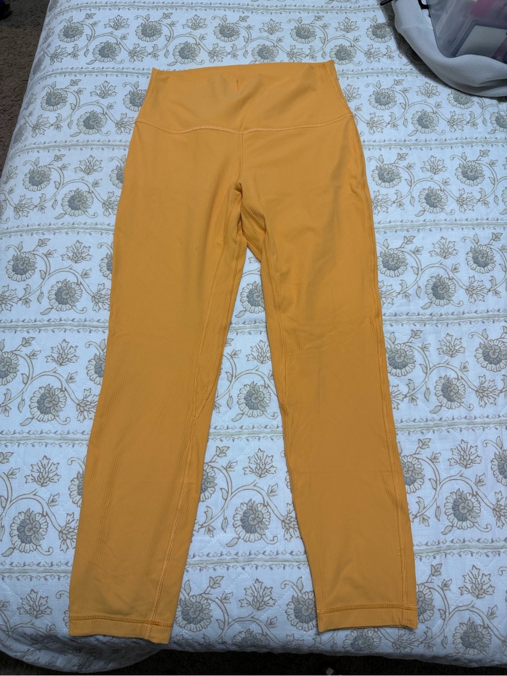 Lululemon Align Leggings 8 - Mustard Yellow